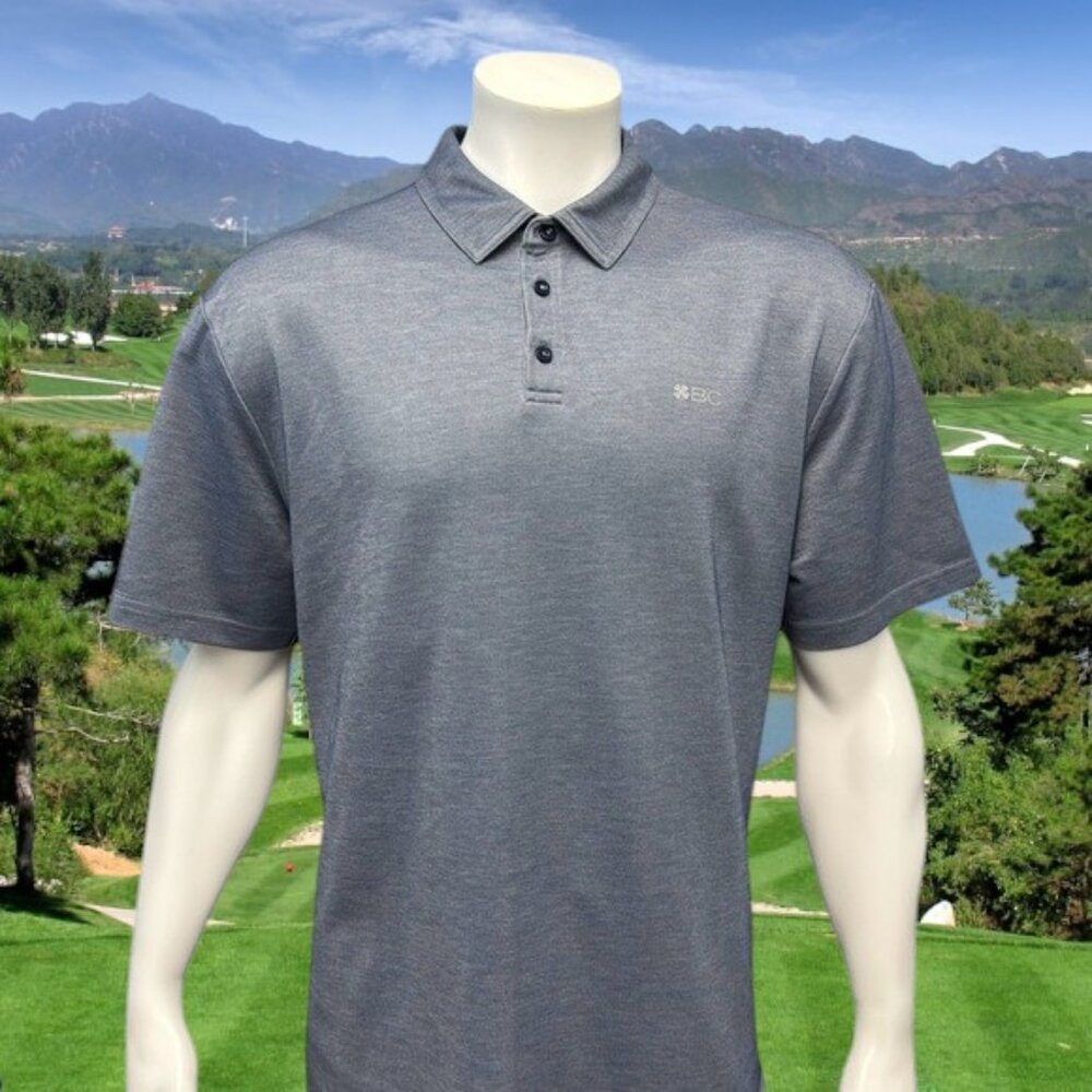 Black Clover Performance Live Lucky Cotton Blend Men's Golf Polo Shirt Size XL